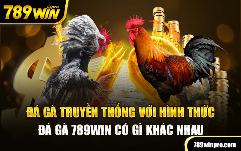 Đá gà truyền thống với hình thức đá gà 789Win có gì khác nhau