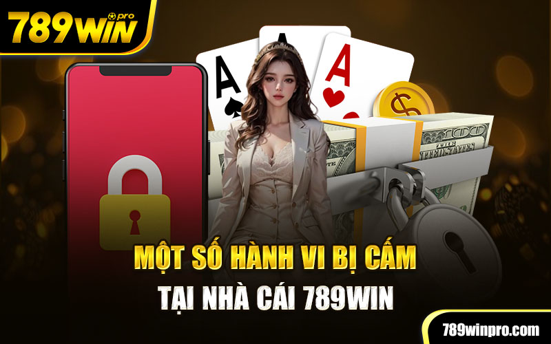 Một số hành vi bị cấm tại nhà cái 789win